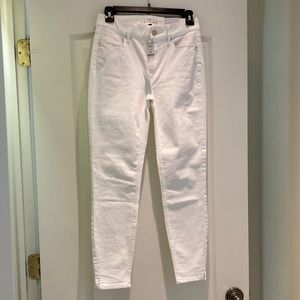 WHITE HOUSE BLACK MARKET High-Rise Skinny Crop Jeans